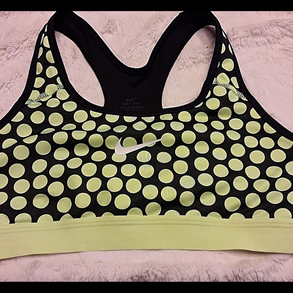 Nike Polka Dot Sports Bra - Picture 1 of 1
